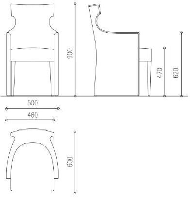 COLLI CASA Кресло с обивкой из ткани с подлокотниками Cortigiana sun-id-1414659 - Вид №11