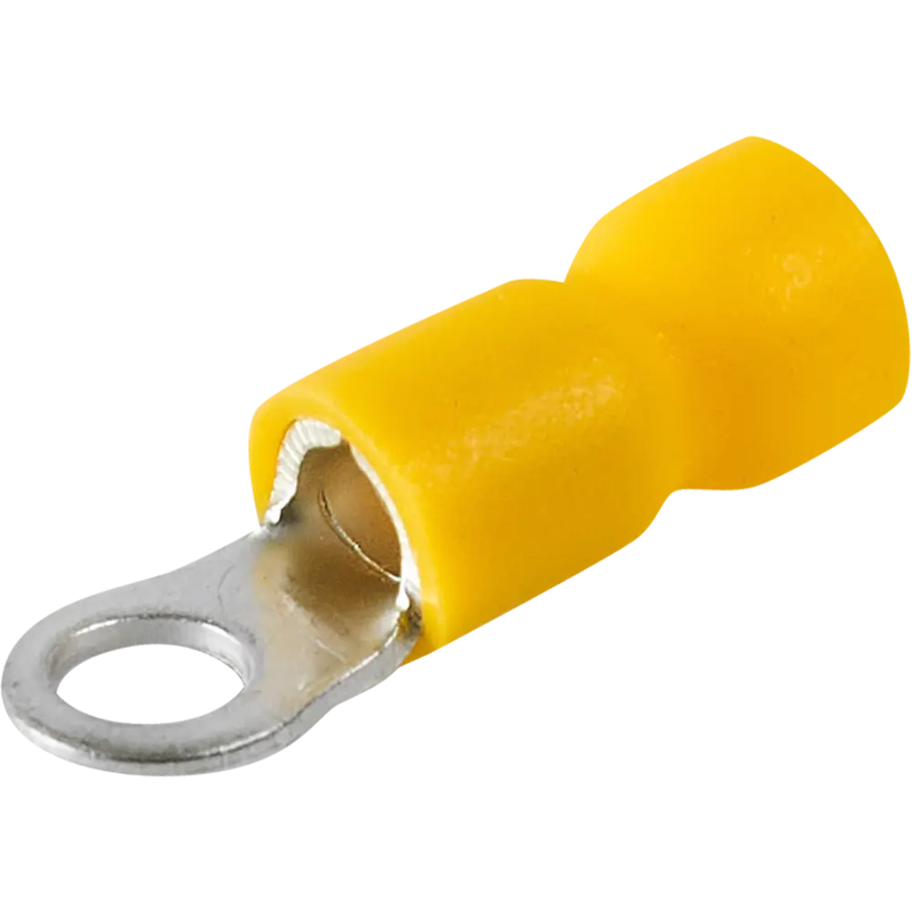 Santreyd Наконечник кольцевой изолированный НКИ желтый 6-4 мм (10 шт) 87660303 STLM-1102521