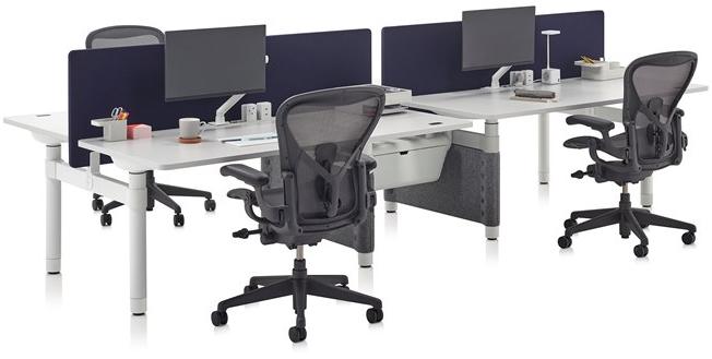 Herman Miller Стул офисный вращающийся с 5 спицами на колесиках Aeron sun-id-1447426 - Вид №8