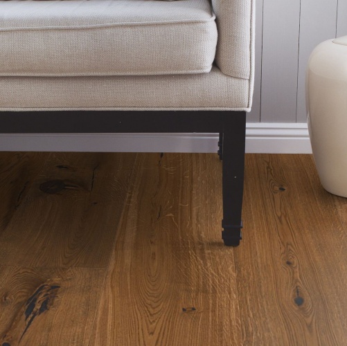 Инженерная доска Boen Chalet Antique Дуб Натур (Гладкая) 2000-4000х395 мм 2100440026 - Вид №3