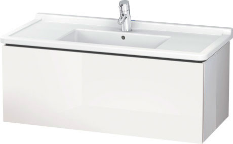 LC616608686 L-Cube Тумбочка подвесная Капучино глянцевый лак Duravit - Вид №2
