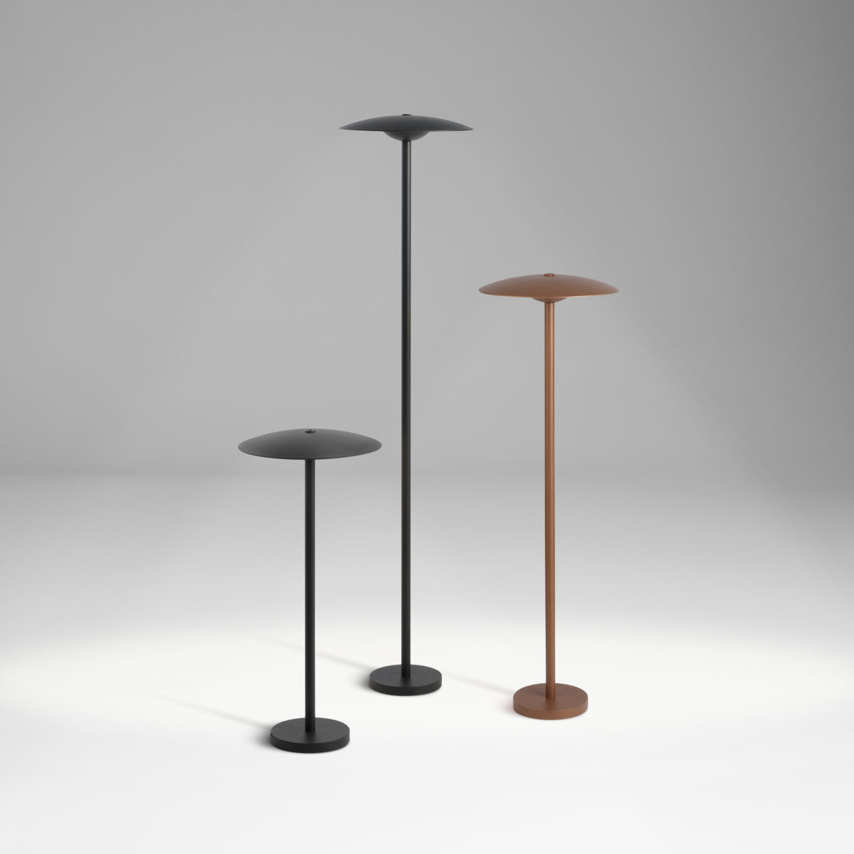 097477 Уличный торшер B 20/63 коричневая ржавчина Marset Ginger - Вид №1