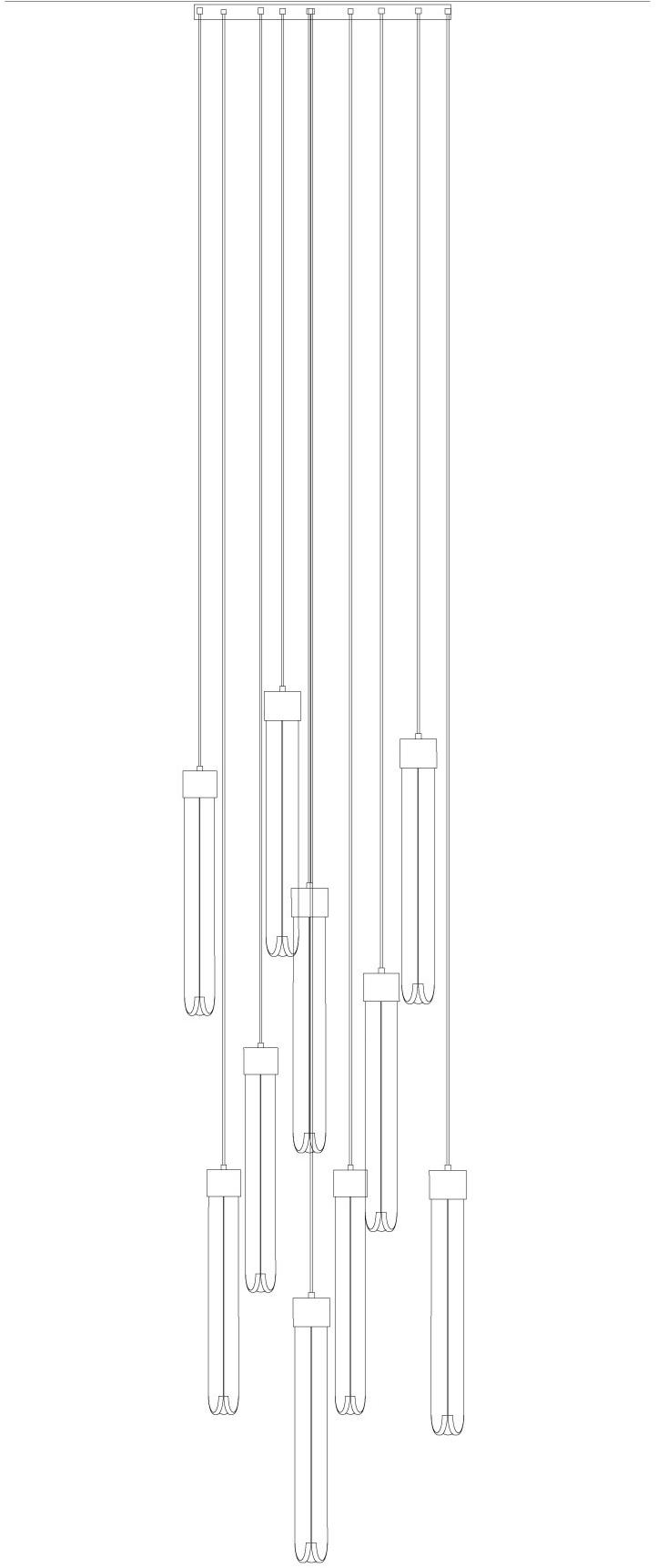 Masiero Светодиодная подвесная лампа из металла и стекла Blake sun-id-1395166 - Вид №1