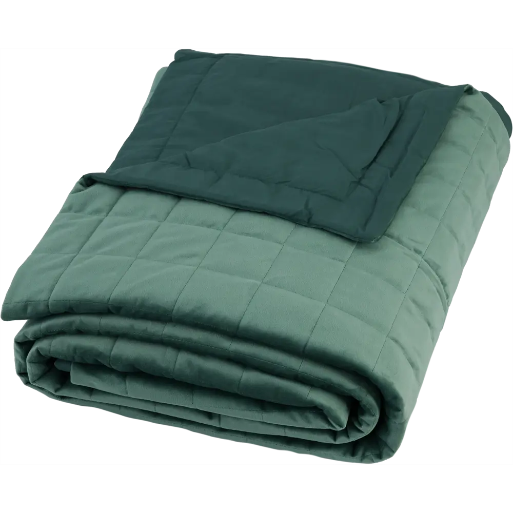 Покрывало Inspire Velvet Etna — бархатный комфорт в изумрудном цвете 89090585 STLM-0078269