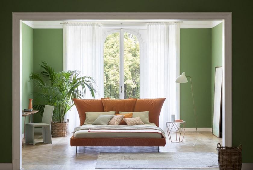 Bonaldo Двуспальная кровать с мягким изголовьем Madame c sun-id-1485821 - Вид №3