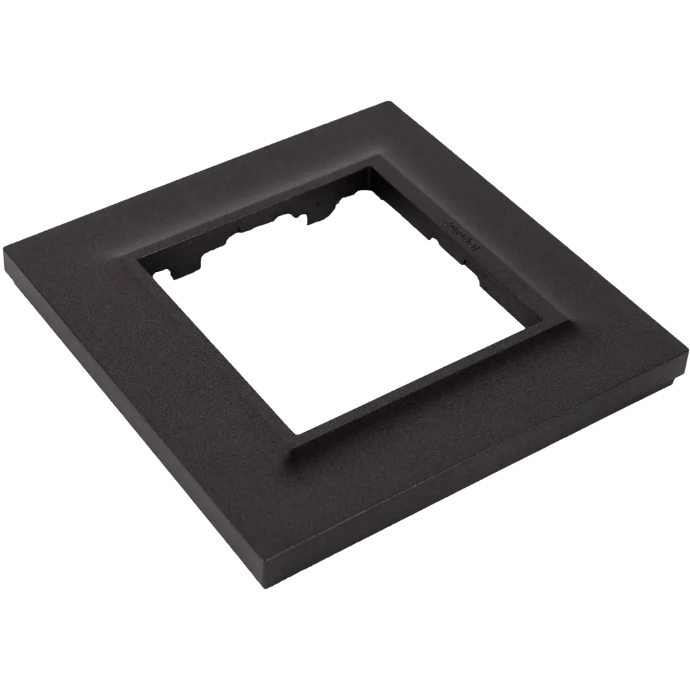 Рамка для розеток и выключателей Legrand Structura 1 пост цвет магнезиум STLM-2008681 - Вид №2