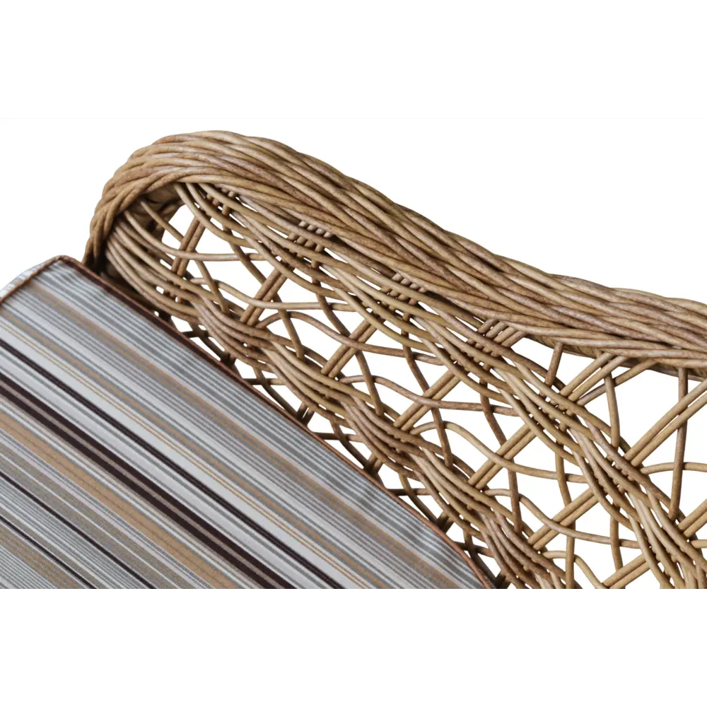 Кресло садовое Dino 63x70x84 см искусственный ротанг натуральный Santreyd STLM-2032599 - Вид №6