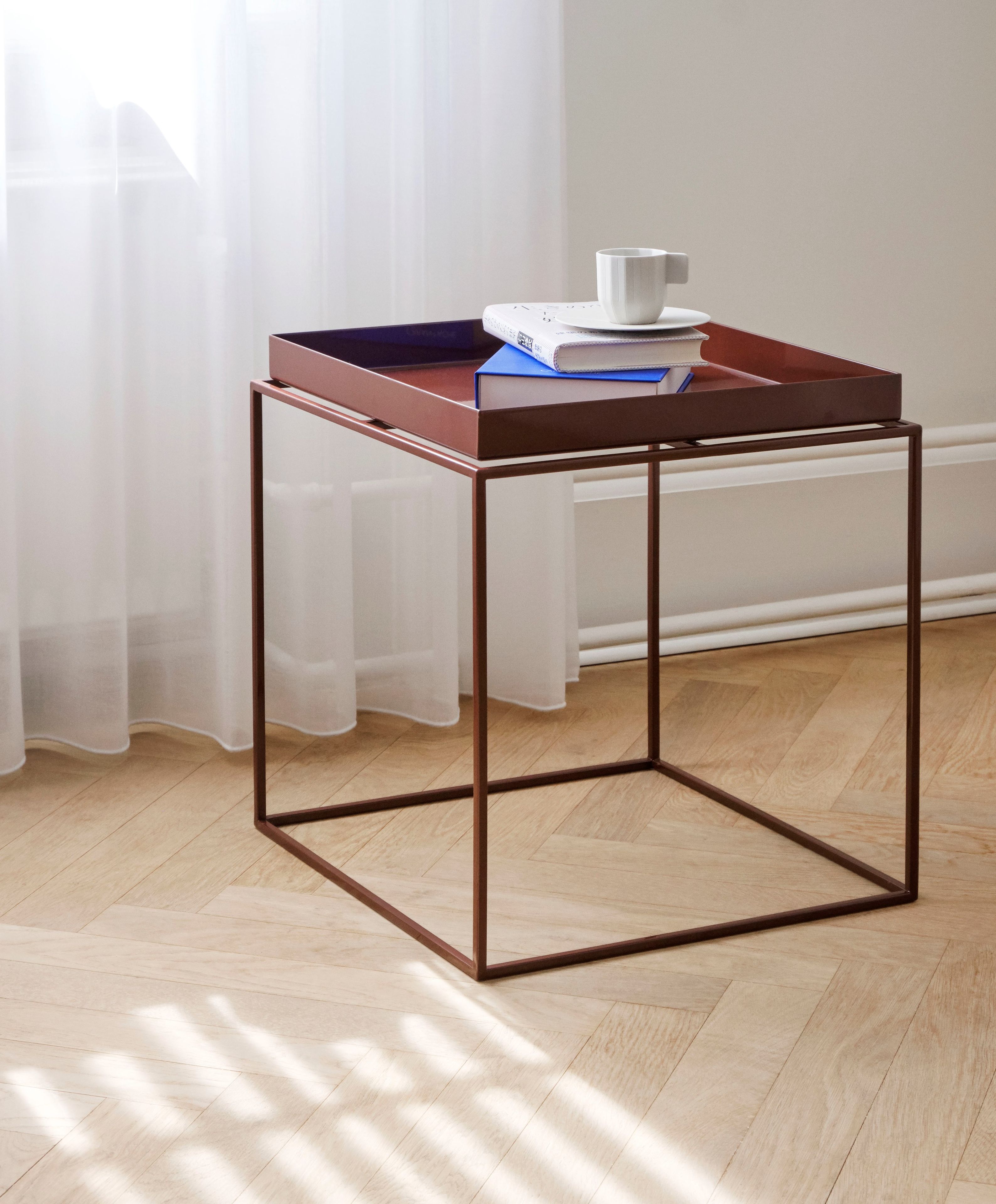 Квадратный стальной журнальный столик с подносом Hay Tray Table ARCH-00134098 - Вид №30