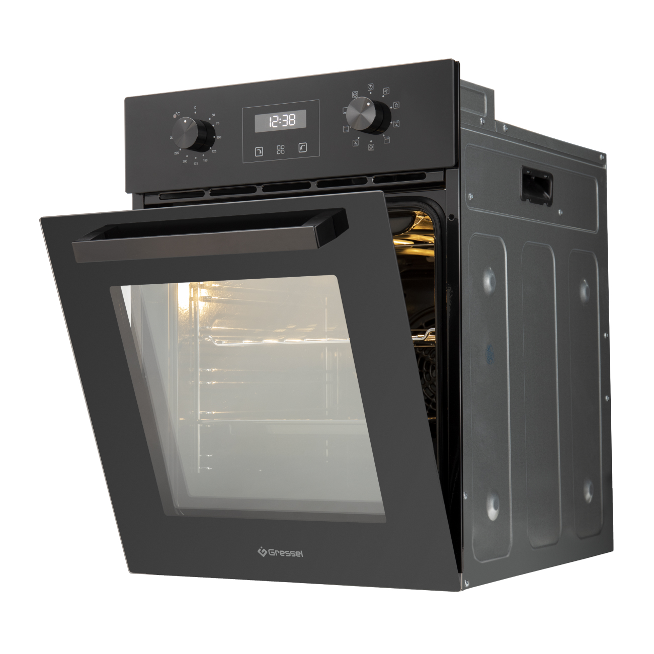 9284044 Электрический духовой шкаф Gressel RU477ES59000 черный STDN-0114187 - Вид №3