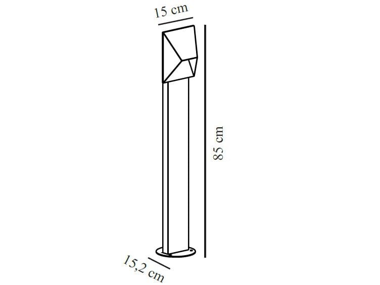 Металлический световой столб Nordlux Pontio ARCH-00076392 - Вид №7