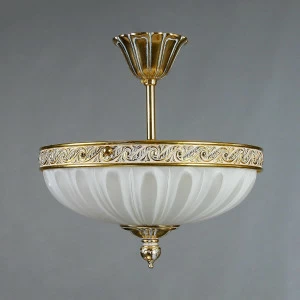 Потолочный светильник Ambiente Navarra 02228/30 PL WP AMBIENTE NAVARRA 201272 Белый;золото