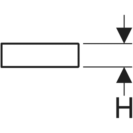 841962000 Настенная полка Geberit iCon Geberit  - Вид №4