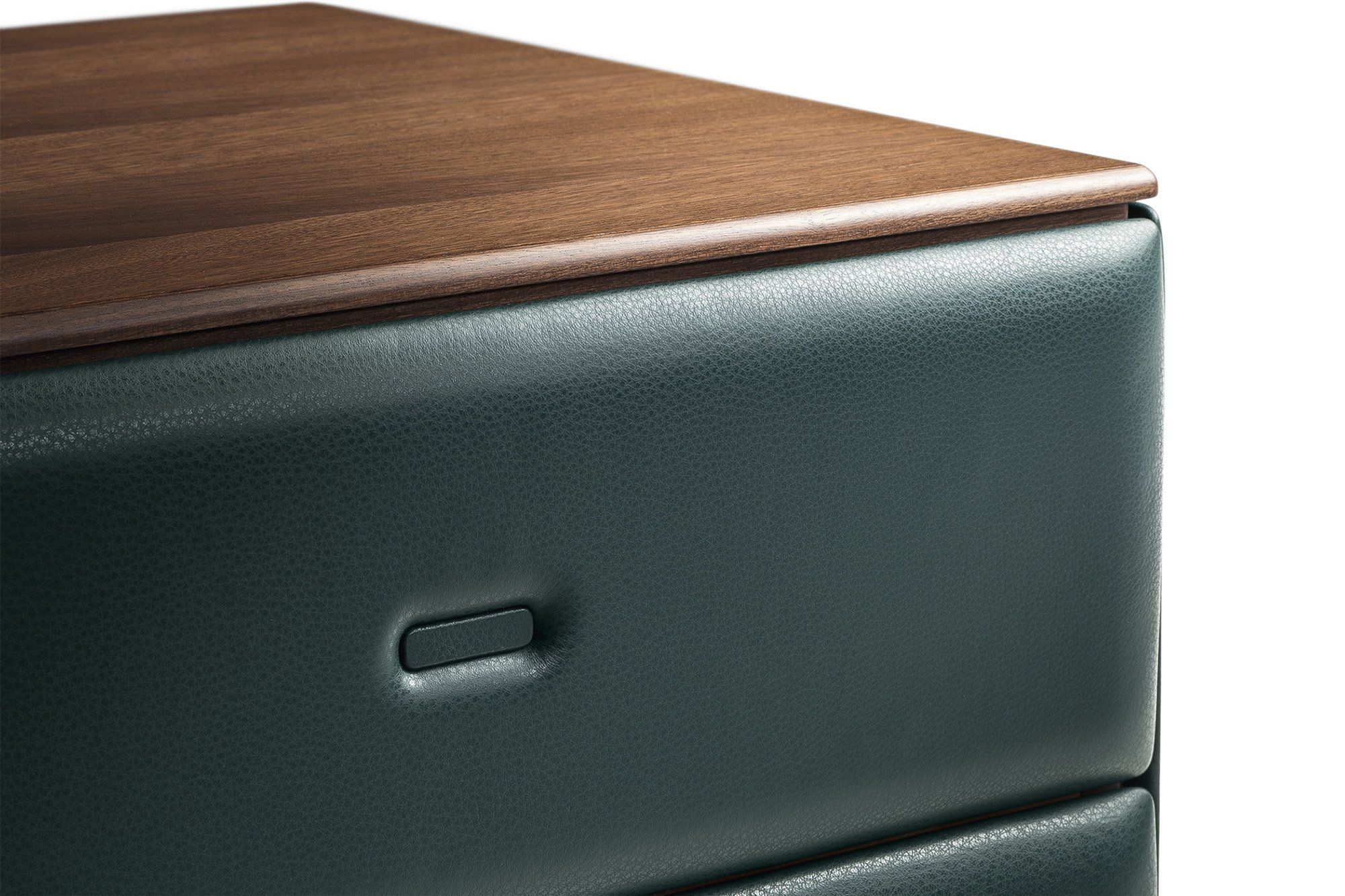 Кожаная тумбочка с ящиками Poltrona Frau коллекция-мебель и аксессуары ARCH-00137714 - Вид №1