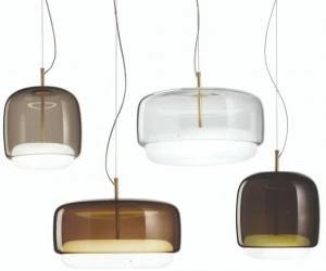 Vetreria Vistosi Led подвесной светильник с прямым светом из дутого стекла Jube