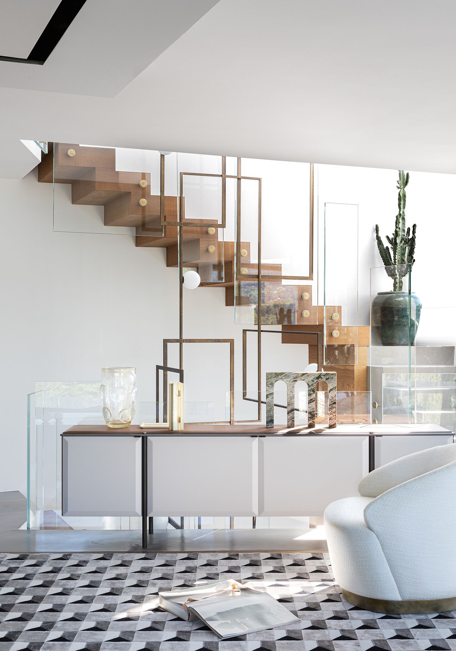 Тканевое кресло с подлокотниками Capital Collection Брера .23 ARCH-00035082 - Вид №4