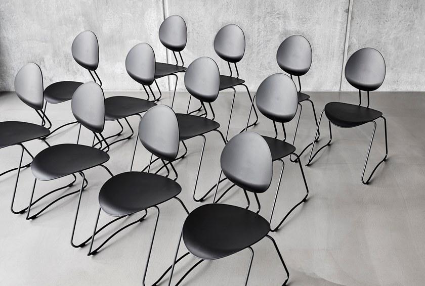 Verpan Стул для конференций, штабелируемый салазками sun-id-1490576 - Вид №4