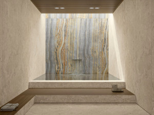 Пол / облицовка керамогранита с эффектом камня