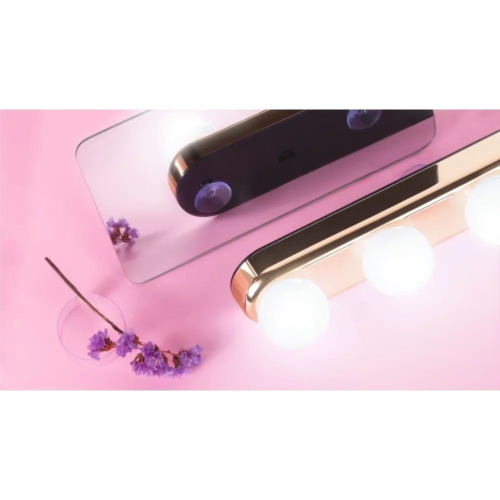 Светильник Rombica Beauty Gold LED на присоске 2 В нейтральный белый свет, цвет золото 83387880 STLM-2081685  - Вид №5