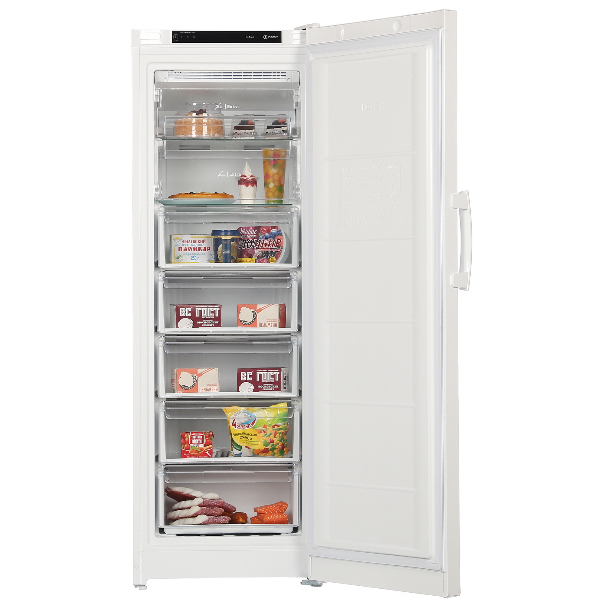 1360832 Морозильный шкаф  Indesit DFZ 5175 белый STDN-0020622 - Вид №5