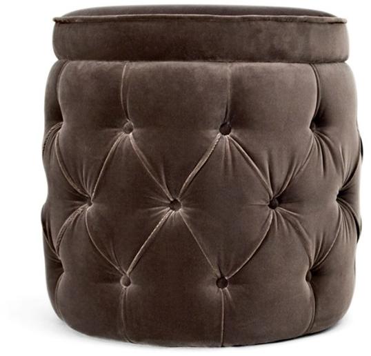 Mytto Стеганый пуф, обитый бархатом Larforma sun-id-1393858 - Вид №1