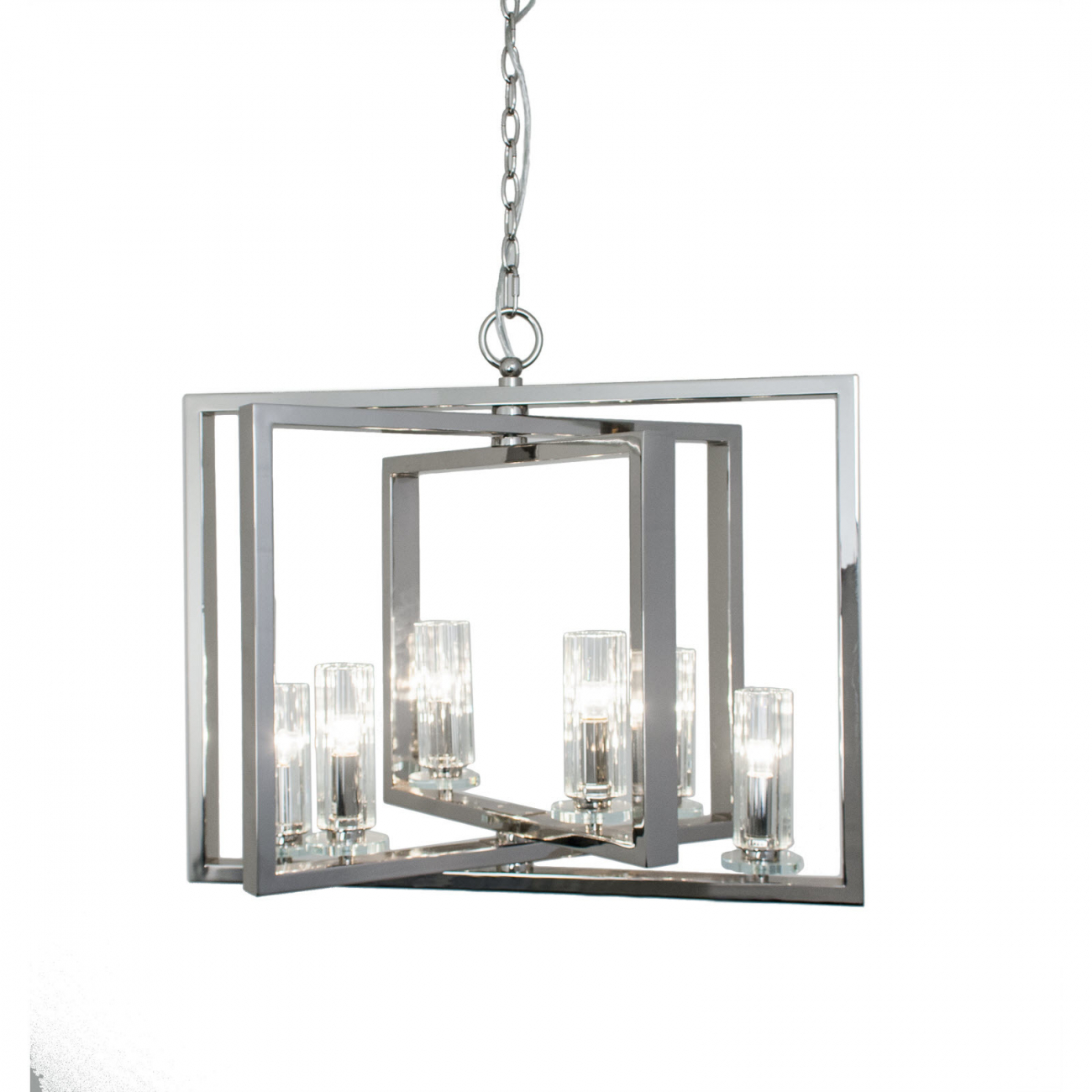 Люстра Saturn хром 5555 RVASTLEY ДИЗАЙНЕРСКИЕ, PUSHA 061578 Хром  - Вид №1