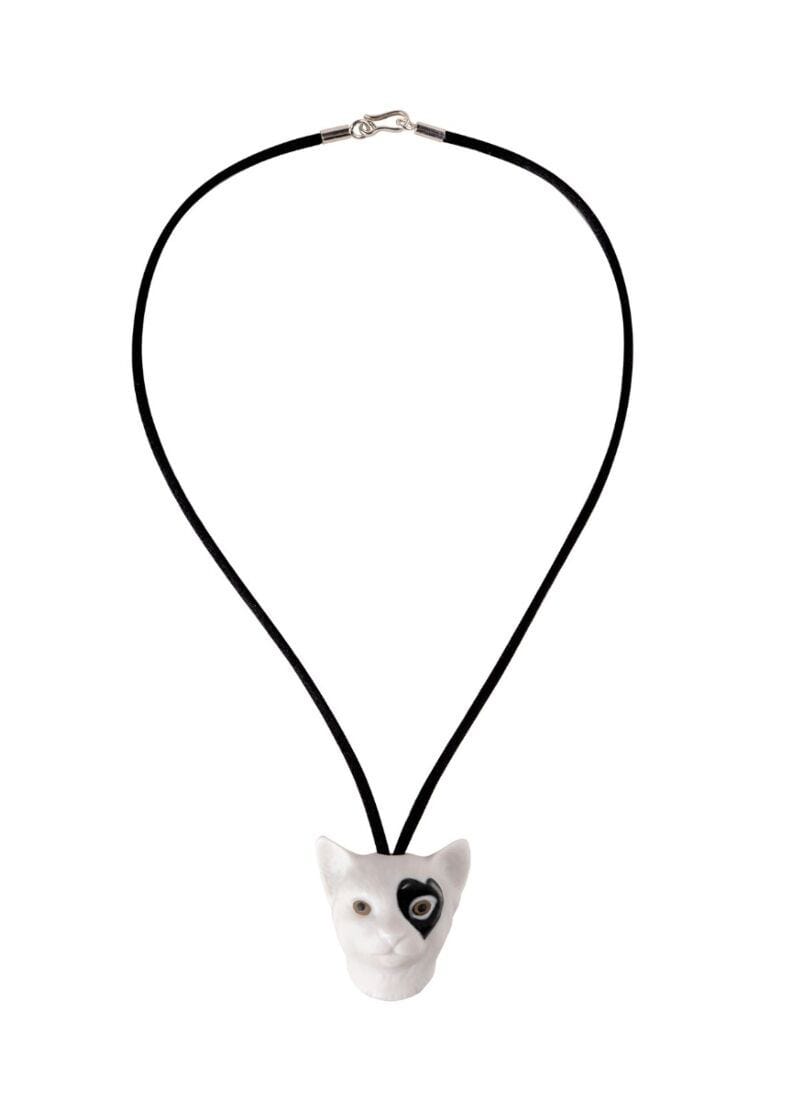 Ожерелье из фарфора Lladró CAT IN LOVE PENDANT ARCH-00085899 - Вид №1