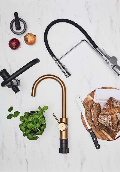 1382011 Черный Кухонный Смеситель С Переключателем Посудомоечной Машины ... Hafa  Черный  - Вид №5