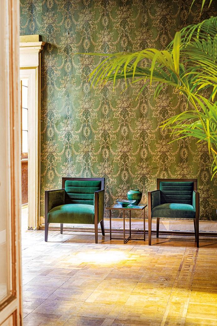 Tirolo Кресло из ткани с подлокотниками Ginevra 031 p - Вид №1