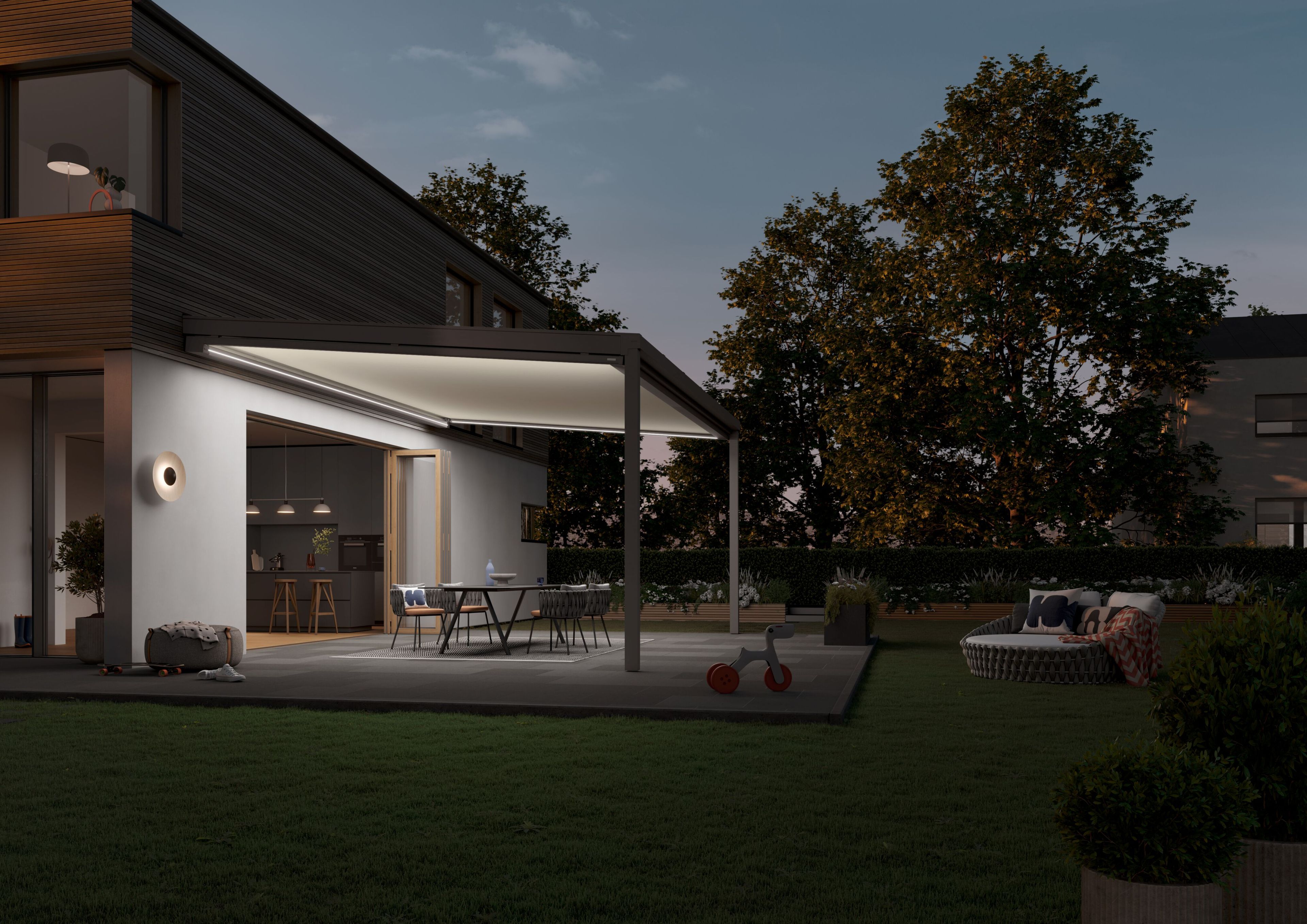 Мусорная палатка с направляющей системой markilux MARKILUX 679 ARCH-00125021 - Вид №3