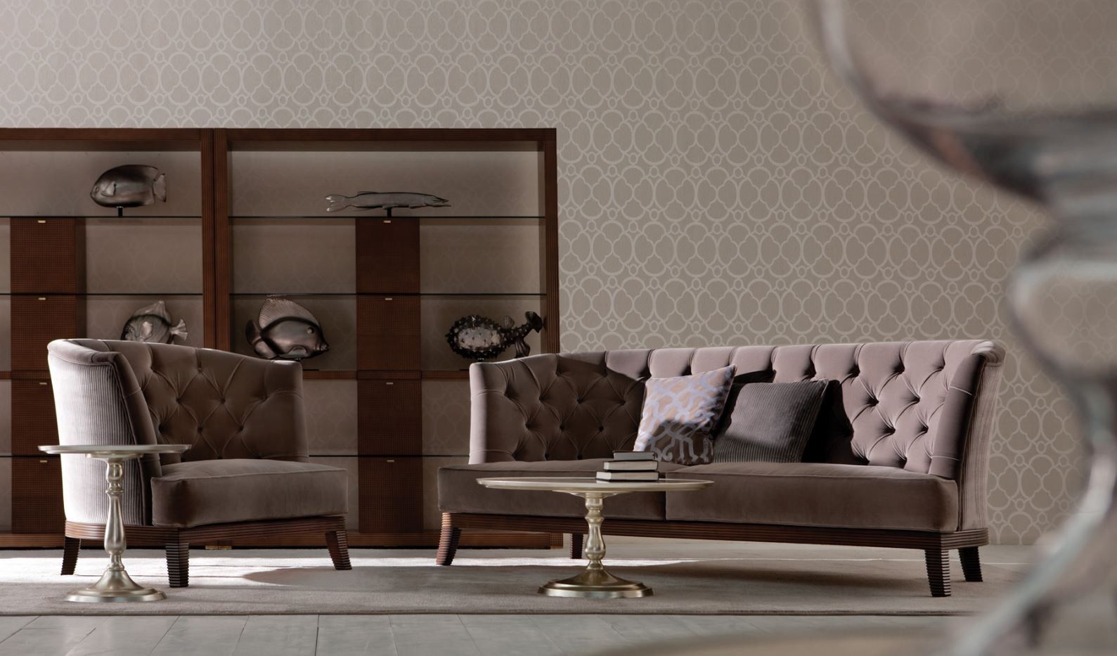 Круглый журнальный столик OPERA CONTEMPORARY GENEVIÈVE ARCH-00062180 - Вид №5