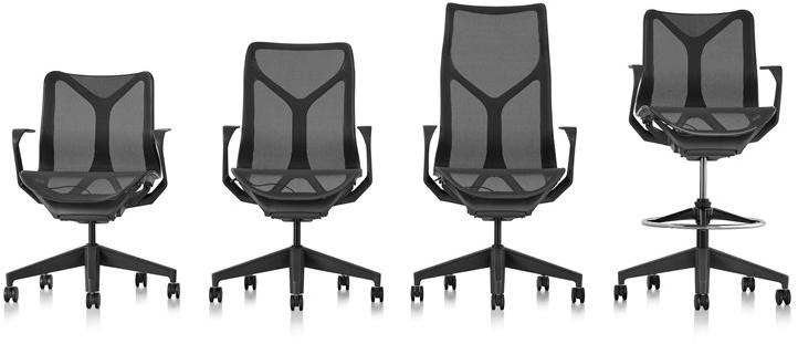 Herman Miller Эргономичное офисное кресло со средней спинкой Cosm sun-id-1469310 - Вид №6