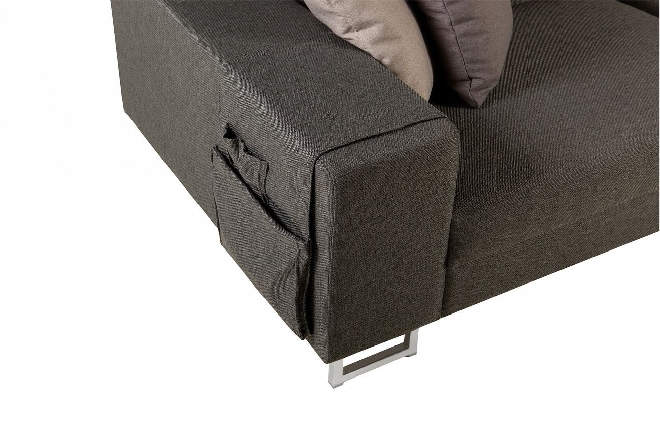 Диван Quattro угловой темно-серый SITS ДИЗАЙНЕРСКИЕ, QUATTRO 192301 Серый  - Вид №1