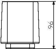 32011A-00-01 Стакан к держателю LANGBERGER MELVIN - Вид №2