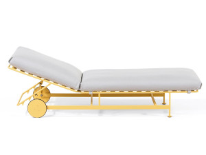 Металлическая откидная Садовая кровать с колесами