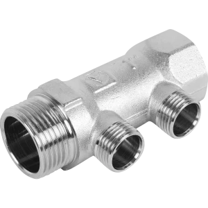 Коллектор с наружной резьбой Valtec на 2 выхода 1"x1/2" VTc.500.N.0602 10526903 STLM-2051499