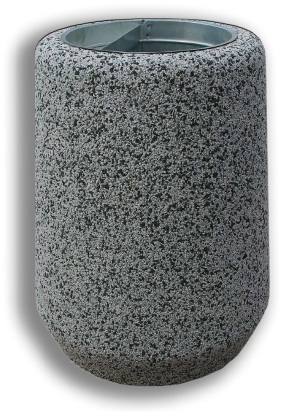 11697 ДУБЛИН, урна из бетона LAB.Space  - Вид №1