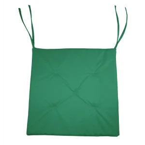 Подушка для стула Linen Way 40x40 см зеленая 89407762