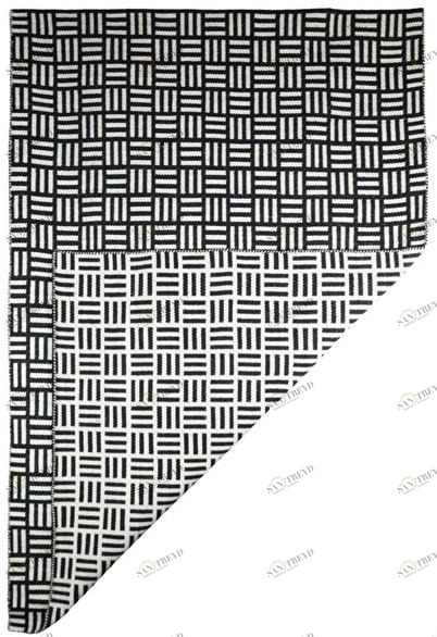 Gancedo Прямоугольный шерстяной коврик Dhurries sun-id-1396197