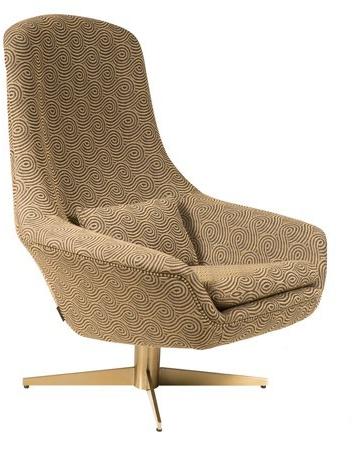 Hamilton Conte Paris Кресло из ткани с 4 спицами sun-id-1493199 - Вид №1