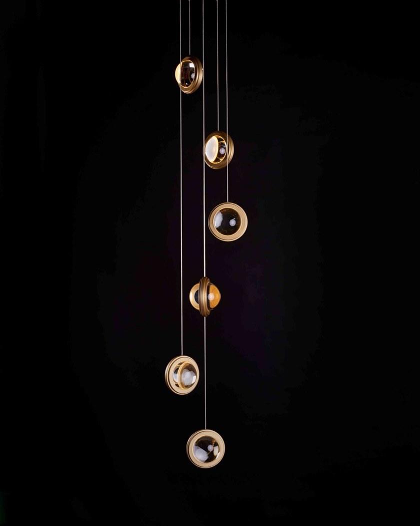 Karice Lighting Светодиодный подвесной светильник из алюминия и стекла Da vinci sun-id-1452941 - Вид №8