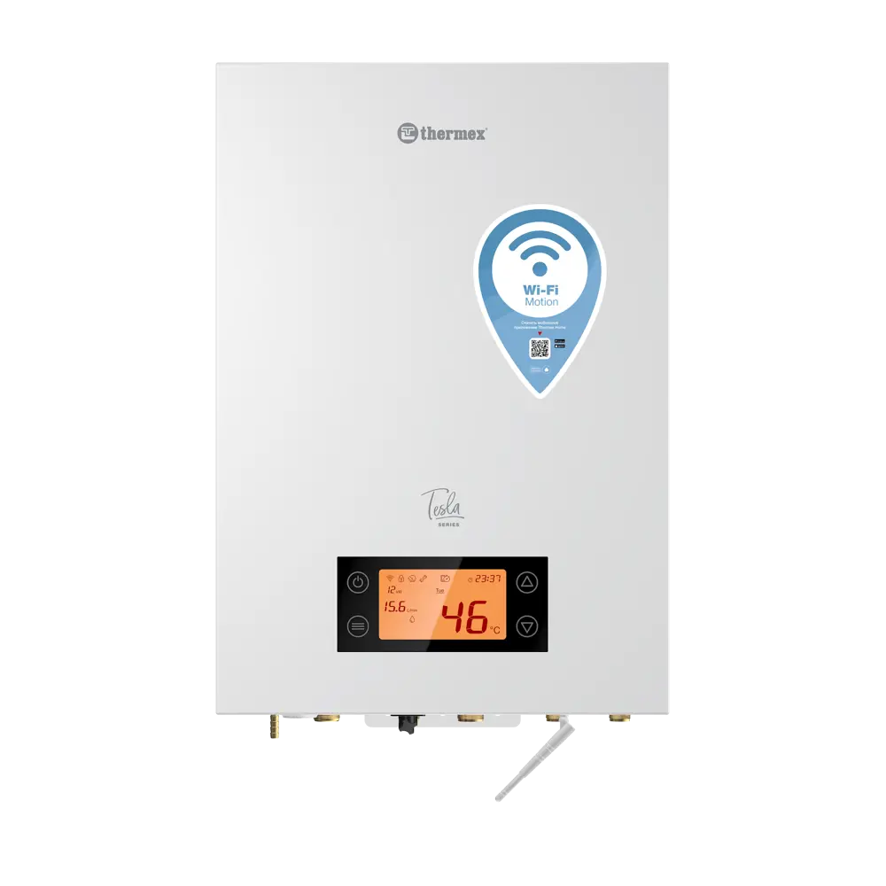 Котёл электрический 12-24 кВт Thermex Tesla Wi-Fi двухконтурный 87619155 STLM-2176290 