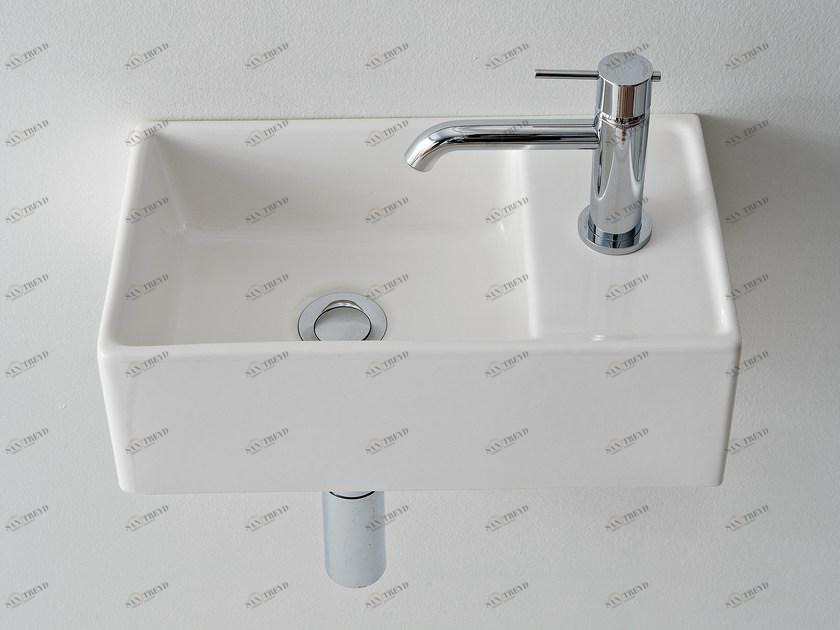 8031/r-41x23 Раковина накладная/подвесная  прямоугольная 21х43 см Scarabeo Ceramiche Teorema