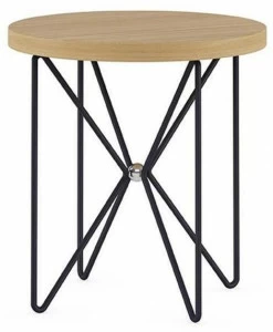 Ersa Круглый журнальный столик из ламината Kilig