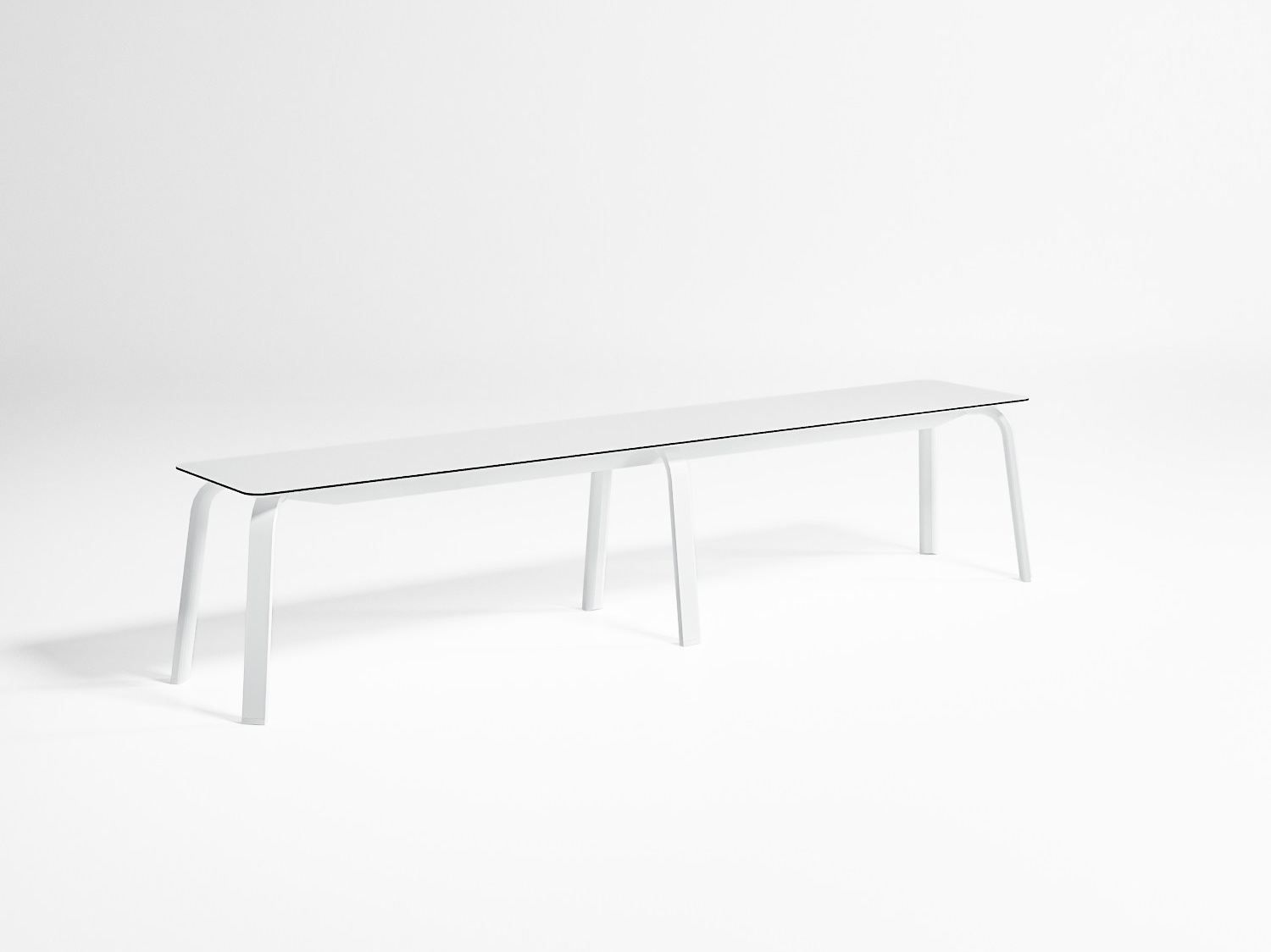 Алюминиевая садовая скамейка GANDIABLASCO стек ARCH-00102525 - Вид №9