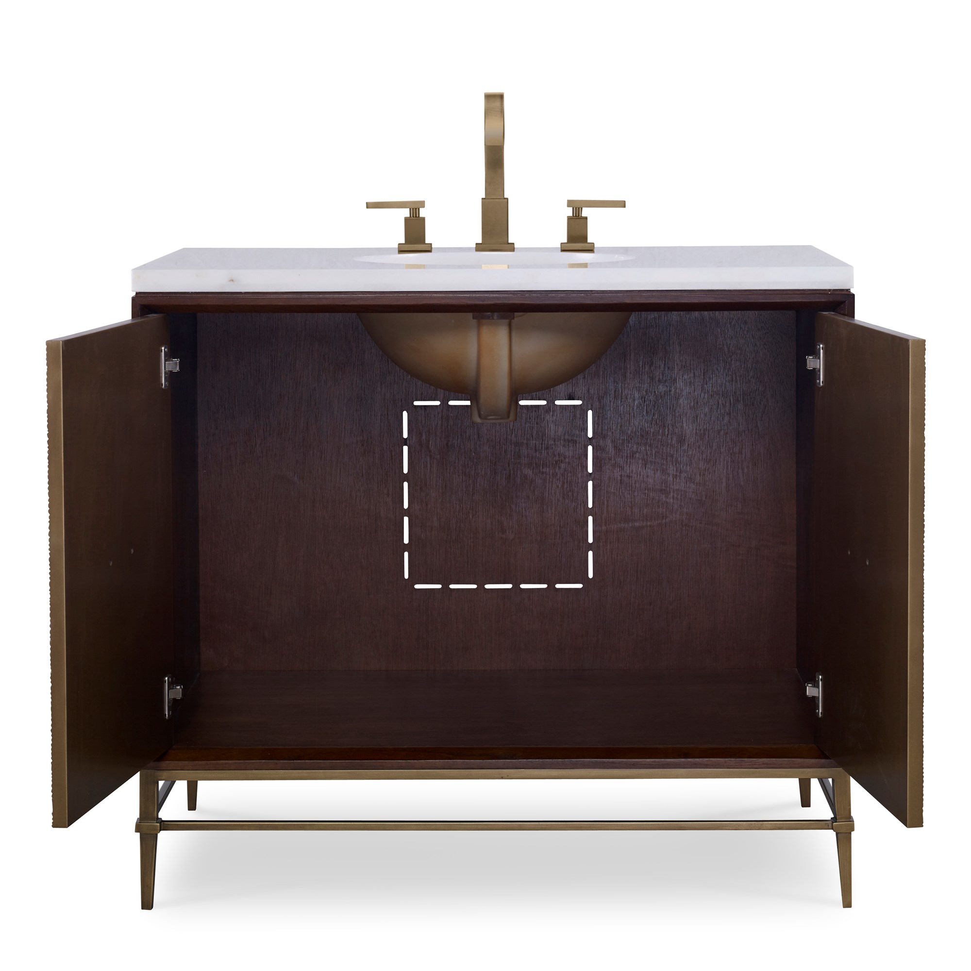 Тумбочка, большая (от 37 до 59,5) 27118-110-401 Phoenix Sink Chest Ambella  - Вид №4