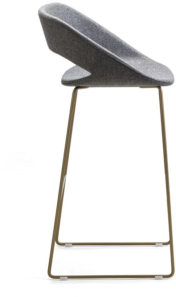 arrmet Высокий табурет из саночной ткани Kabira sun-id-1477422 - Вид №1