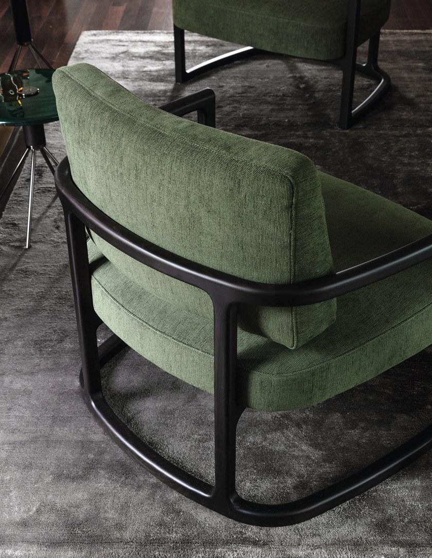 Porada Кресло из ткани с подлокотниками Nineteen sun-id-1466399 - Вид №2