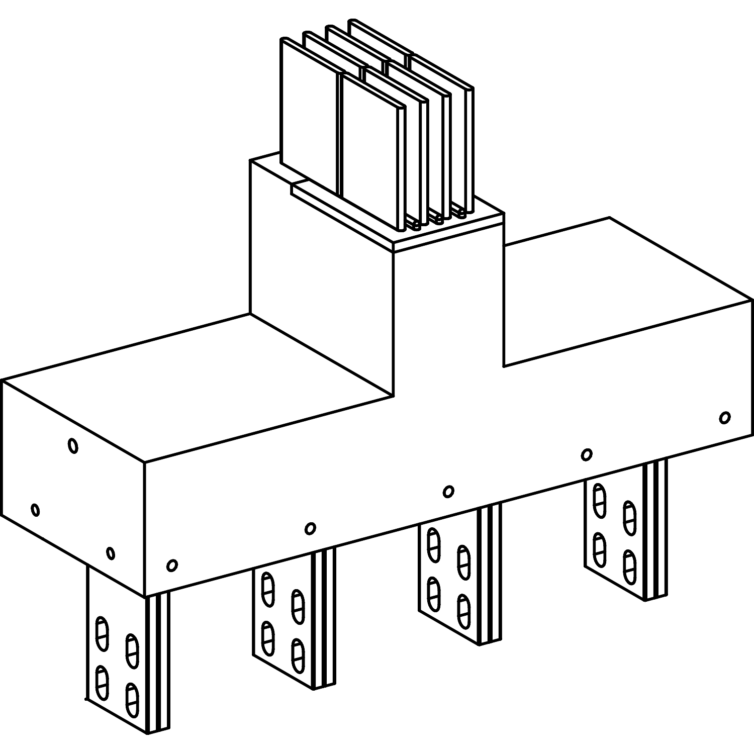 KRC5000ER42 СЕКЦИЯ ВВОДНАЯ ПРЯМАЯ Schneider Electric Canalis 
