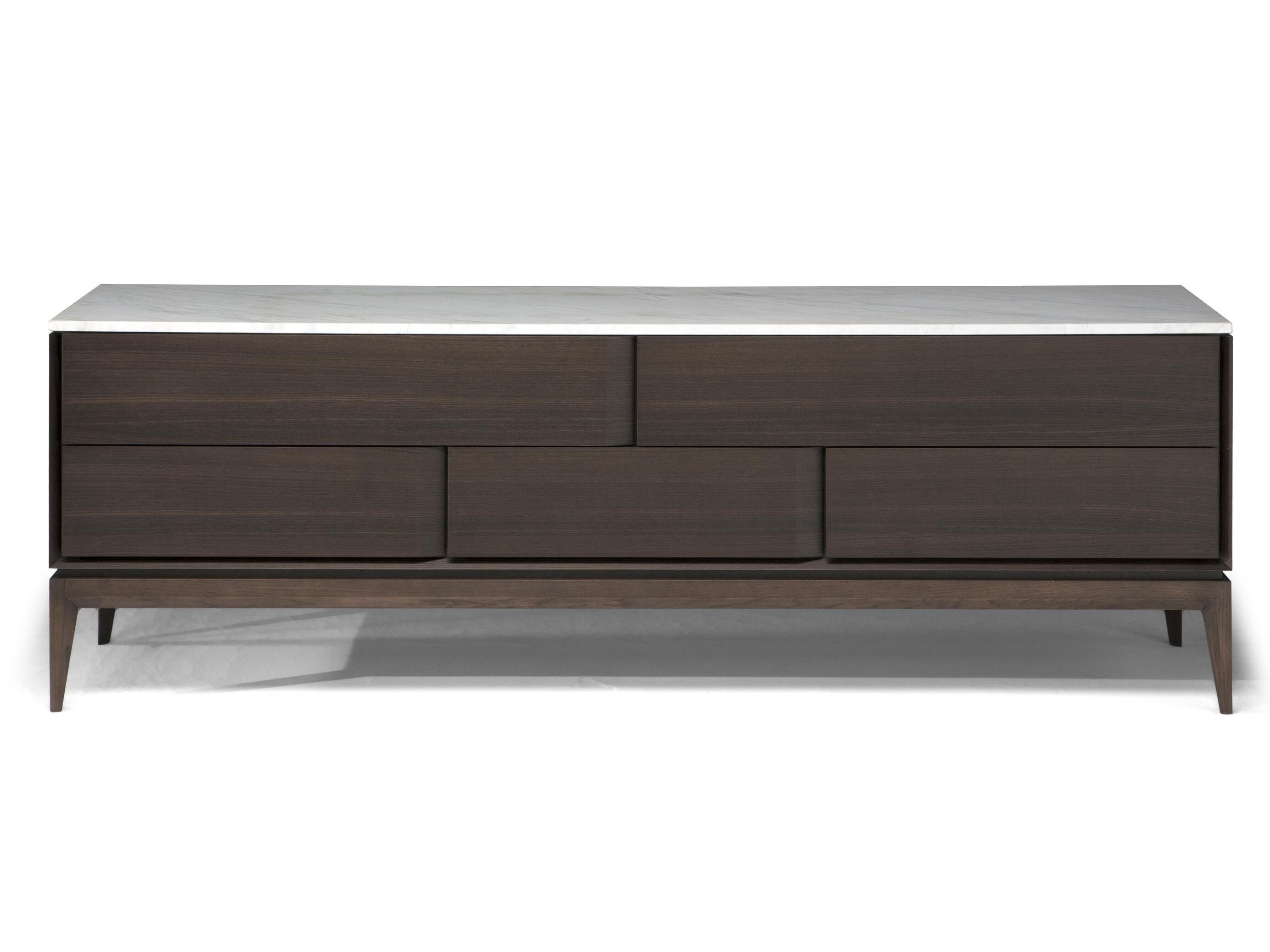 Дубовый комод со встроенными ручками Natuzzi Italia MUNARI ARCH-00039610