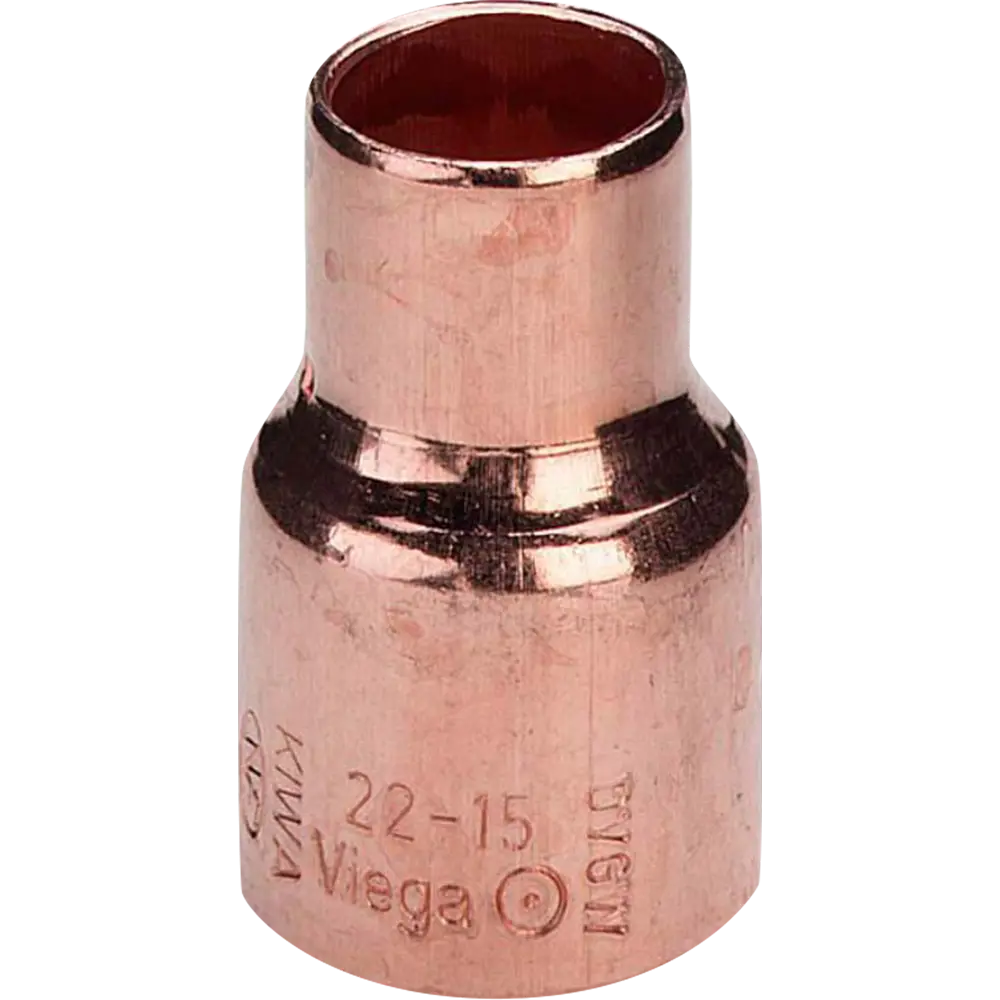 Муфта пайка Viega двухраструбная 28x22 мм медь 102111 82411232 STLM-2076824 